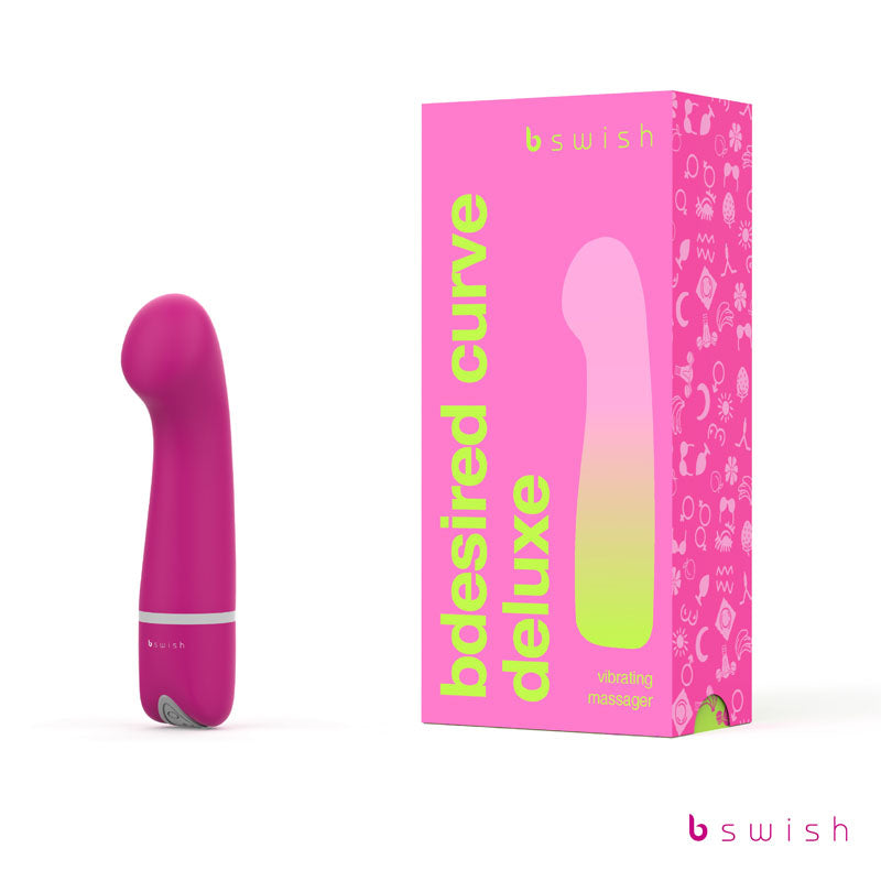 Bdesired Deluxe Curve Rose Rose 15.2 Cm Vibrator
