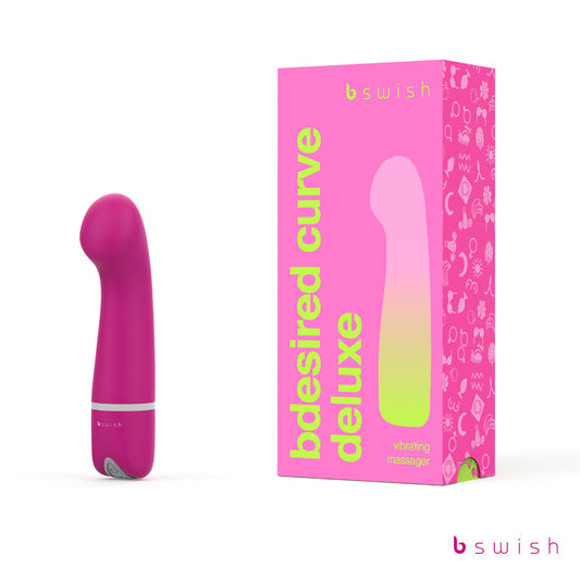Bdesired Deluxe Curve Rose Rose 15.2 Cm Vibrator