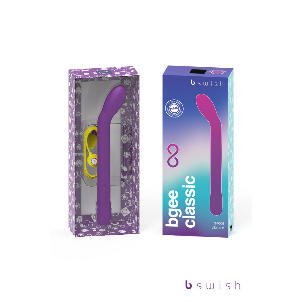 Bgee Infinite Classic Purple Purple 18 Cm Usb Rechargeable Vibrator