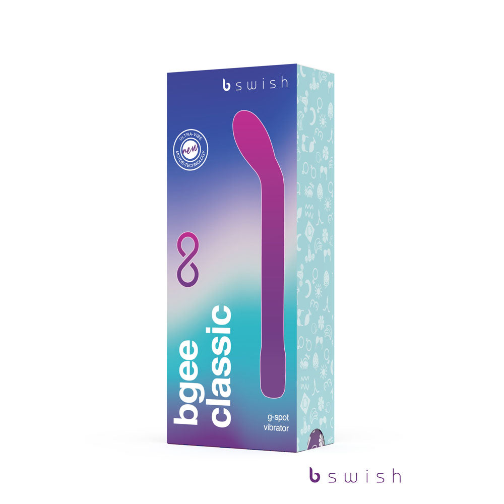 Bgee Infinite Classic Purple Purple 18 Cm Usb Rechargeable Vibrator