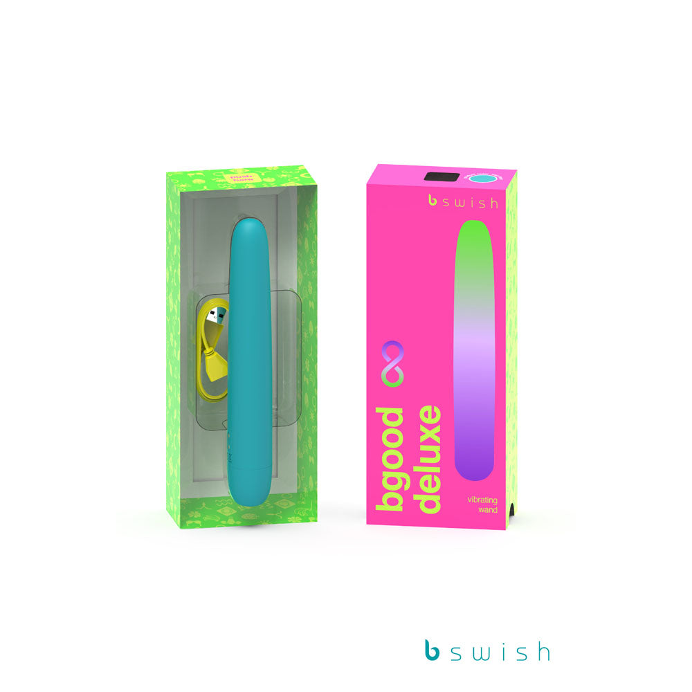 Bgood Infinite Deluxe Sea Foam Sea Foam Teal 18 Cm Usb Rechargeable Vibrator