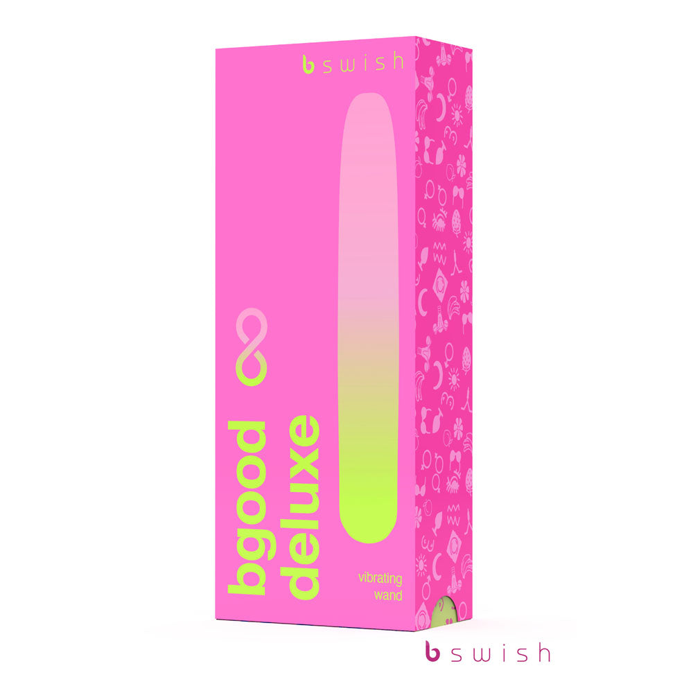 Bgood Infinite Deluxe Rose Rose 18 Cm Usb Rechargeable Vibrator
