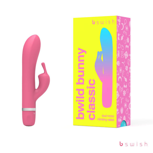 Bwild Classic Bunny Guava Guava 15.2 Cm (6'') Rabbit Vibrator