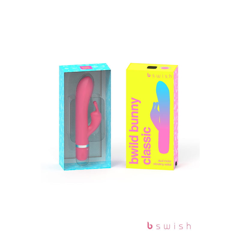 Bwild Classic Bunny Guava Guava 15.2 Cm (6'') Rabbit Vibrator