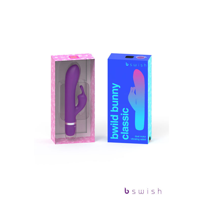 Bwild Classic Bunny Purple Purple 15.2 Cm (6'') Rabbit Vibrator
