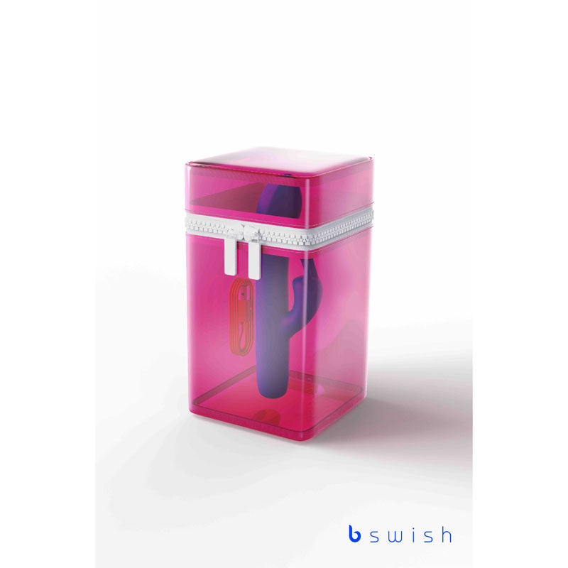 Bwild Classic Bunny Infinite Limited Edition Pacific Blue Pacific Blue 15.2 Cm Usb Rechargeable Rabbit Vibrator With Limited Edition Storage Case