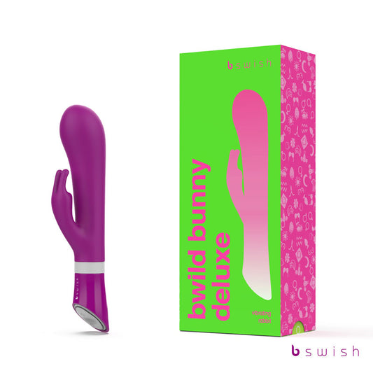 Bwild Deluxe Bunny Raspberry Raspberry 19.3 Cm (7.5'') Rabbit Vibrator