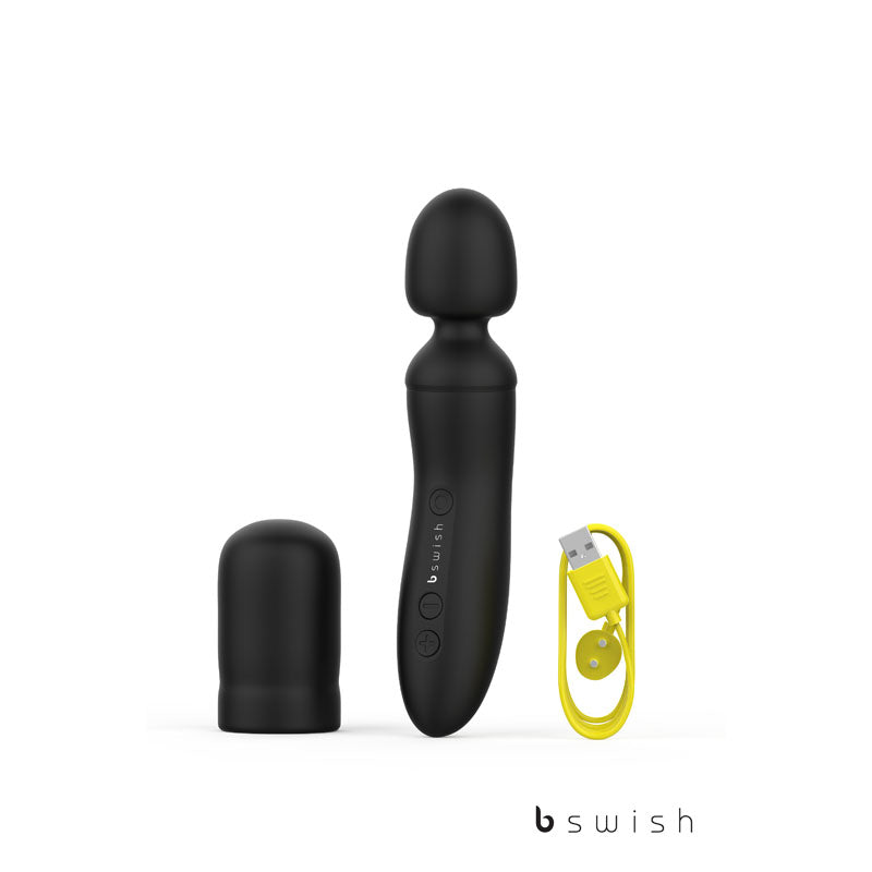 Bthrilled Premium Noir               Black 21 Cm Usb Rechargeable Massage Wand
