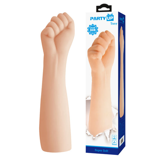 Party Up Tony Fist Flesh 36 Cm Fist Dildo
