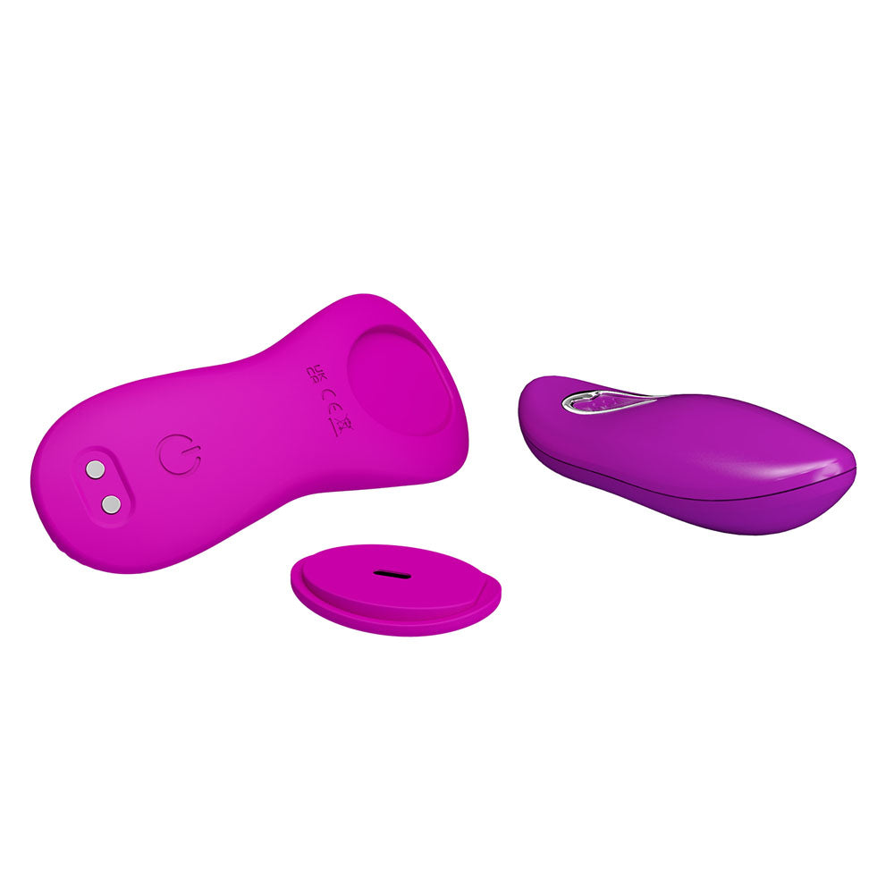 Party Up Michael Panty Vibe Pink Pink Usb Rechargeable Panty Vibrator With Wireless Remote Control
