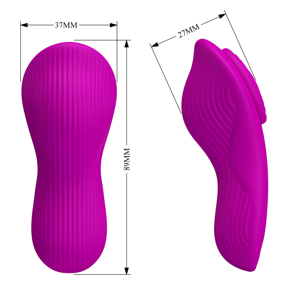 Party Up Michael Panty Vibe Pink Pink Usb Rechargeable Panty Vibrator With Wireless Remote Control