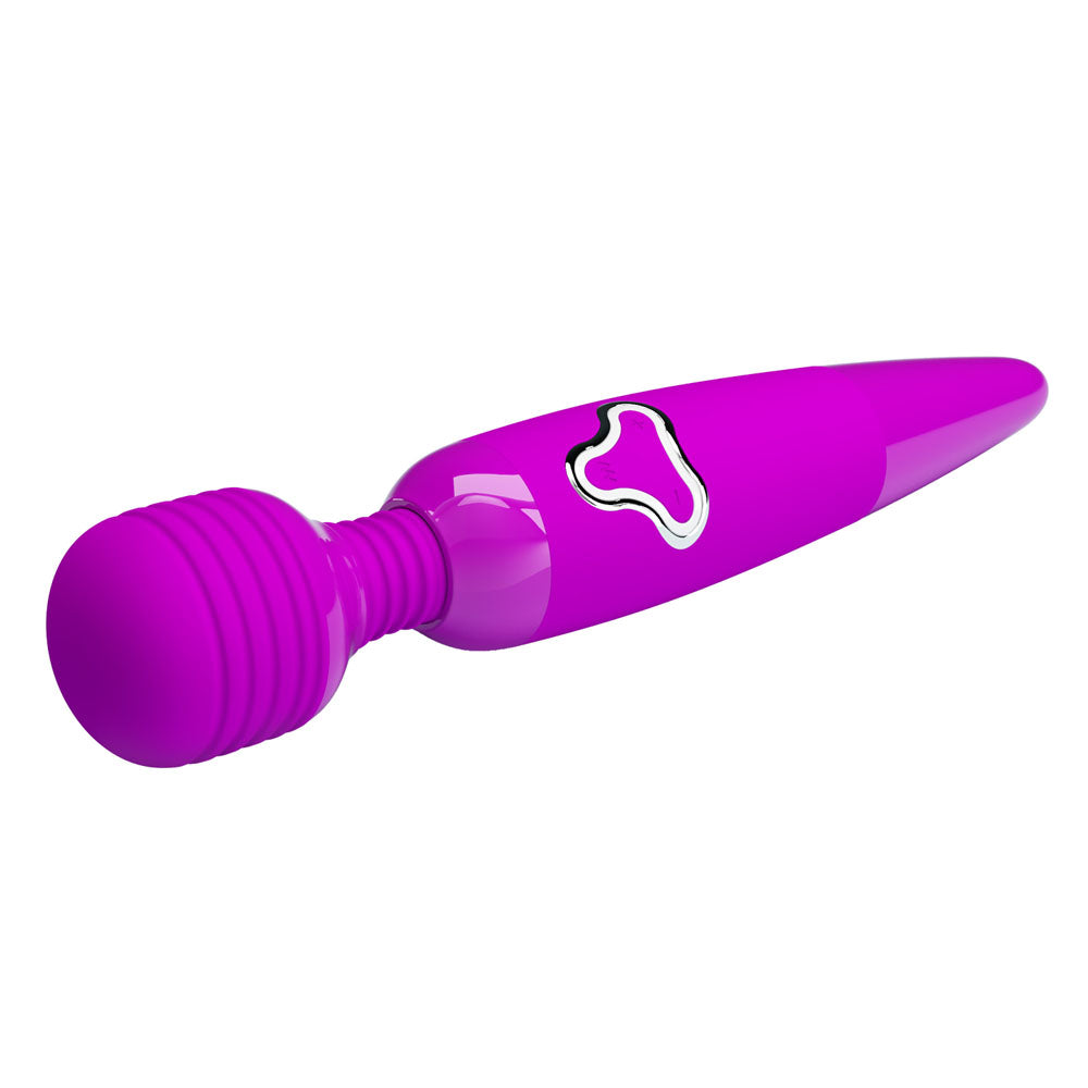 Party Up Bruce Wand Pink Pink 25 Cm Usb Rechargeable Massage Wand
