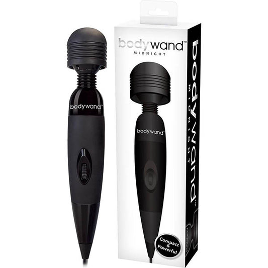 Bodywand Midnight Black Mains Powered Massage Wand