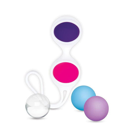 Bodywand Squeeze Mix & Match Kegel Set Coloured Weighted Kegel Balls Set