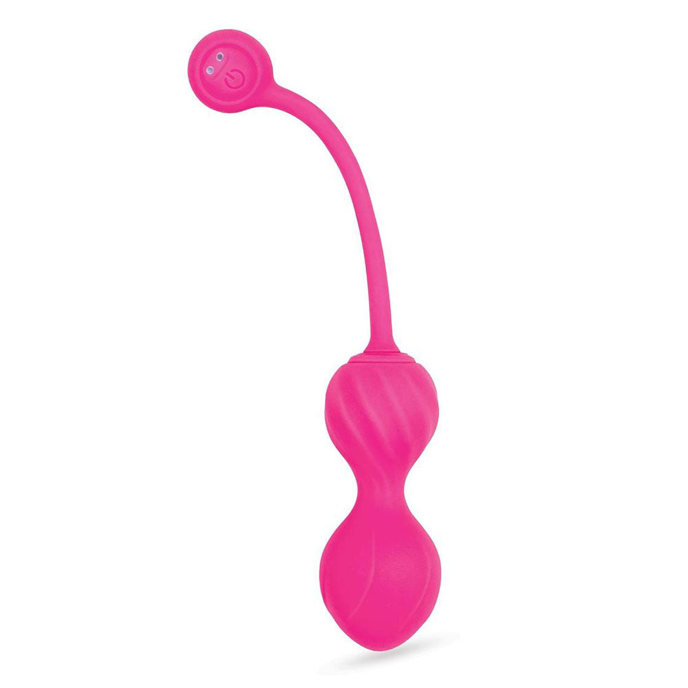 Bodywand Squeeze Remote Control Pelvic Floor Trainer Pink Usb Rechargeable Weighted Kegel Balls With Remote