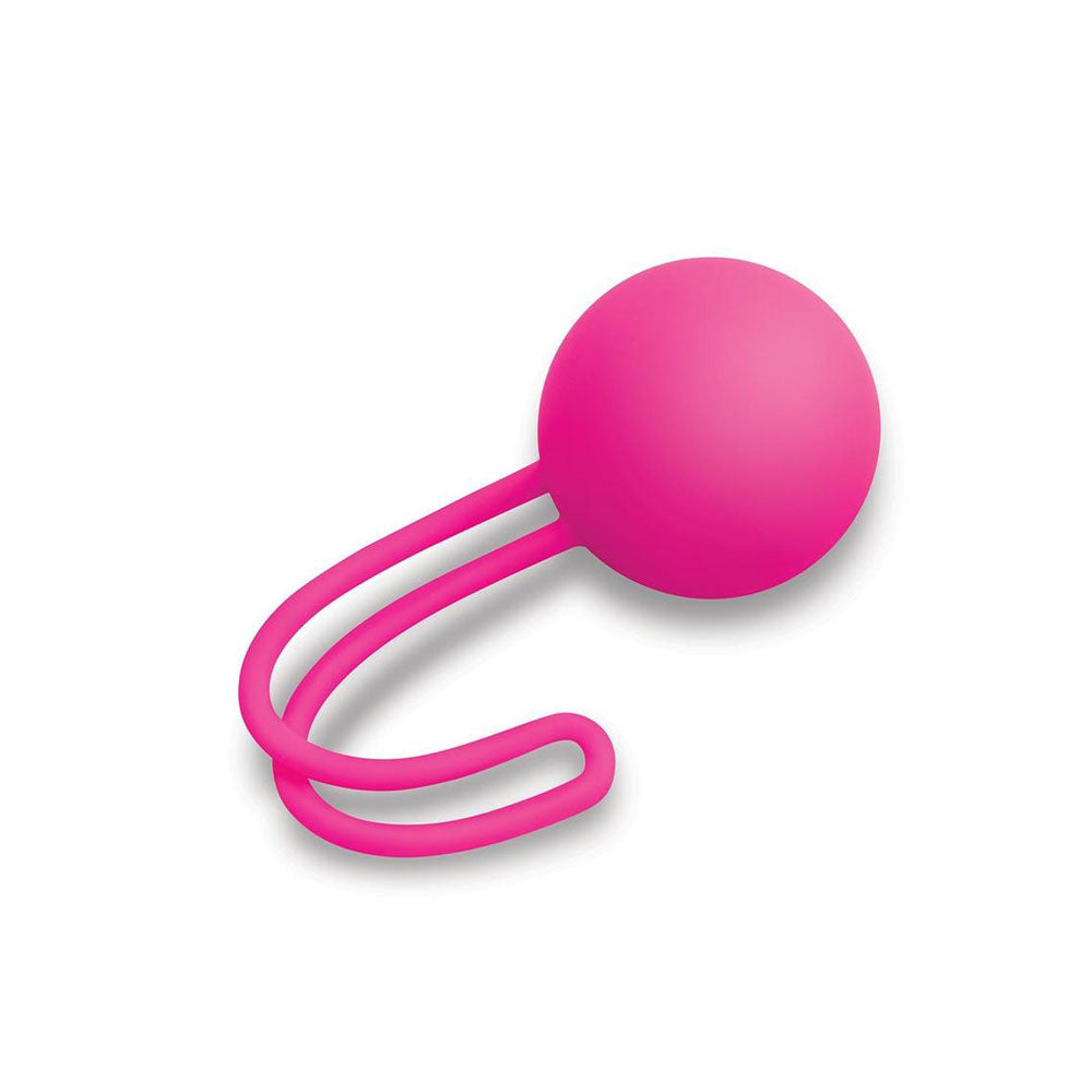 Bodywand Squeeze Single Ball Kegel Toner Pink Kegel Ball 37 Grams