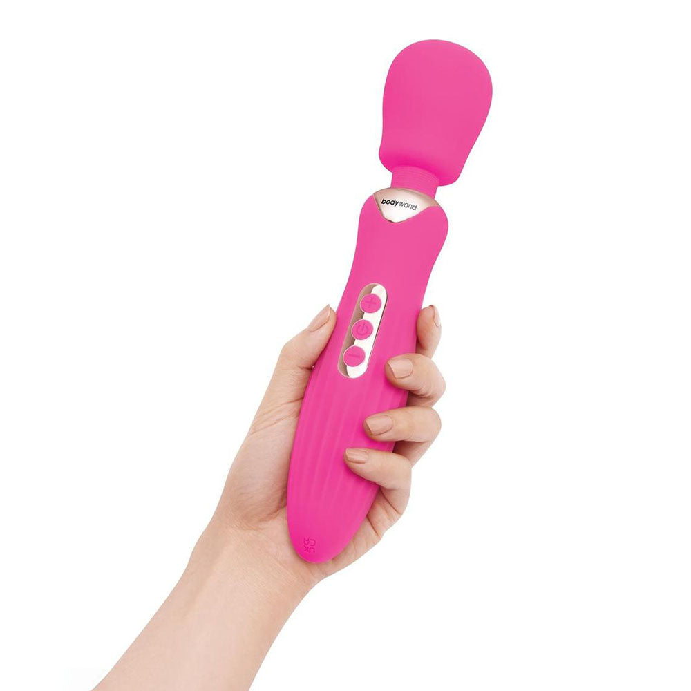Bodywand Rumble Wand 10 Inch Hot Pink 24 Cm Usb Rechargeable Massage Wand