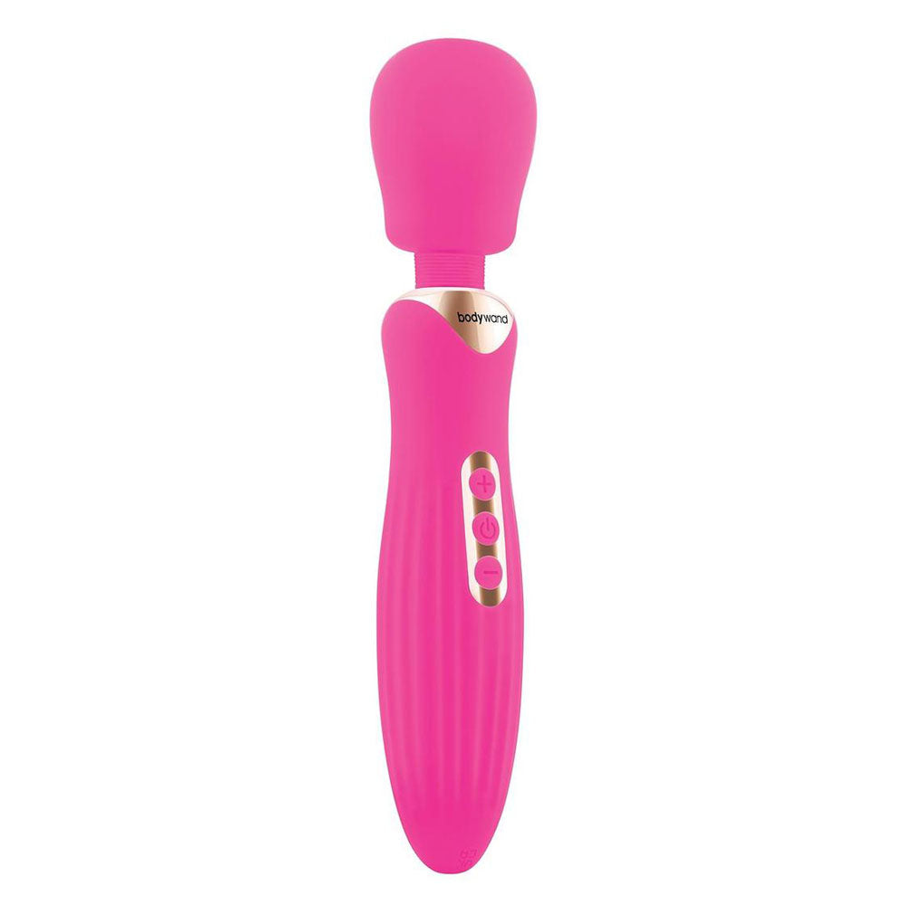 Bodywand Rumble Wand 10 Inch Hot Pink 24 Cm Usb Rechargeable Massage Wand