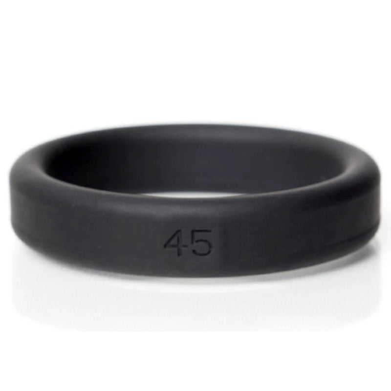 Boneyard Silicone Ring 5 Pcs Kit Black Cock Rings Set Of 5 Sizes