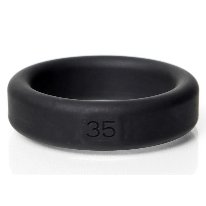 Boneyard Silicone Ring 35mm Black 35 Mm Cock Ring