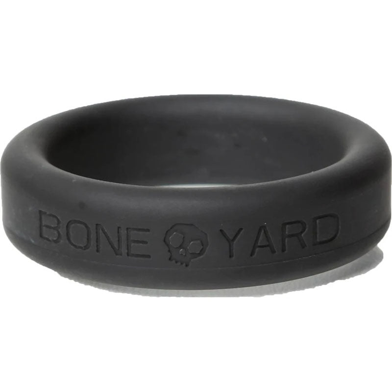 Boneyard Silicone Ring 35mm Black 35 Mm Cock Ring