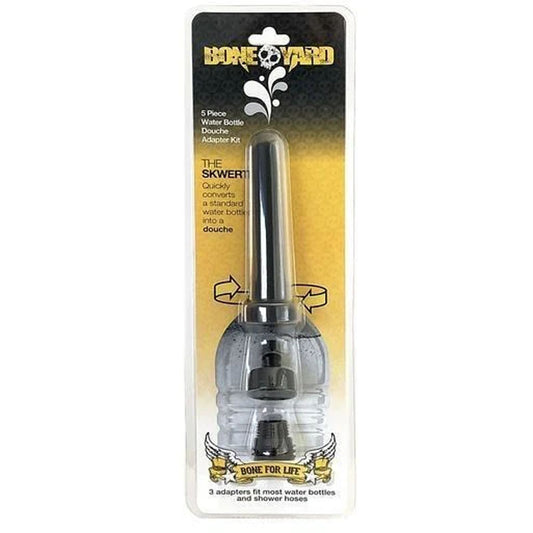 Boneyard The Skwert 5 Piece Water Bottle Douche Adapter Kit
