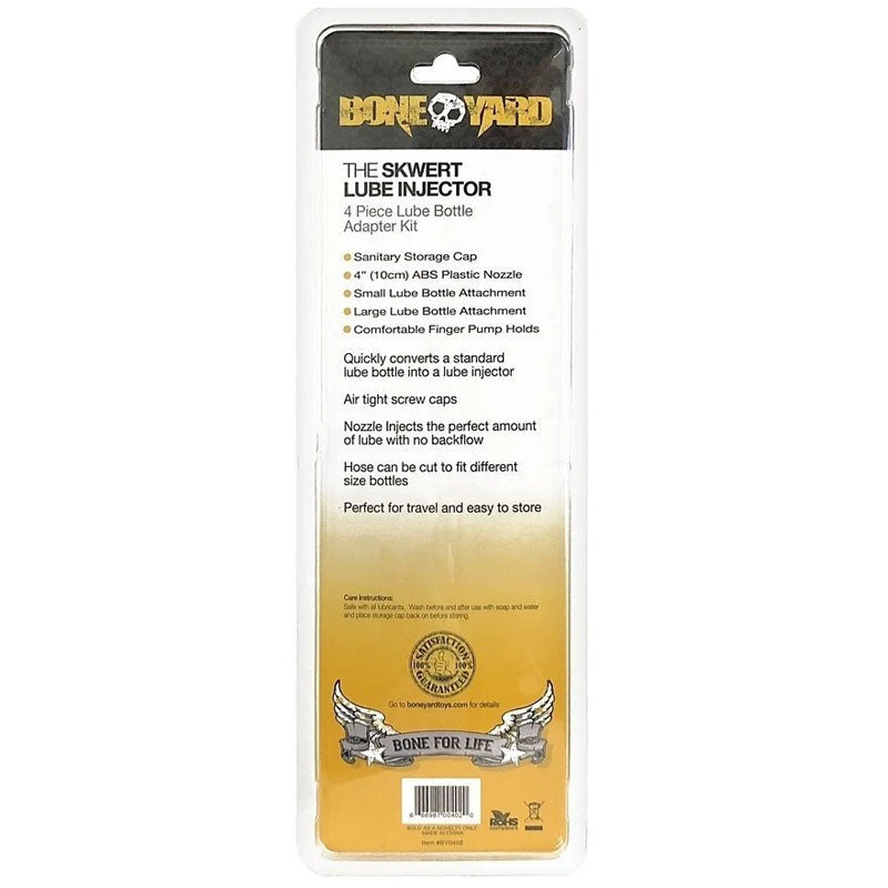 Boneyard The Skwert 5 Piece Water Bottle Douche Adapter Kit