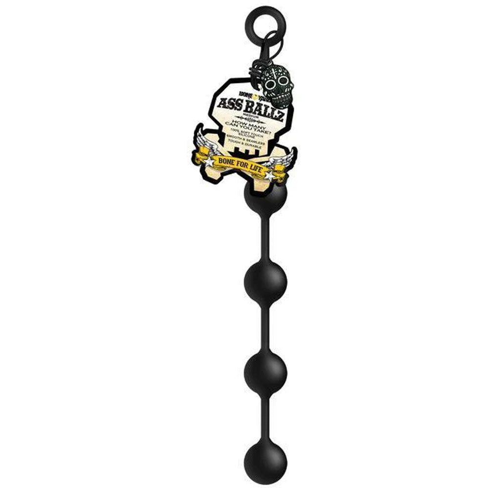 Boneyard Ass Ballz M Black 40 Cm Medium Anal Balls