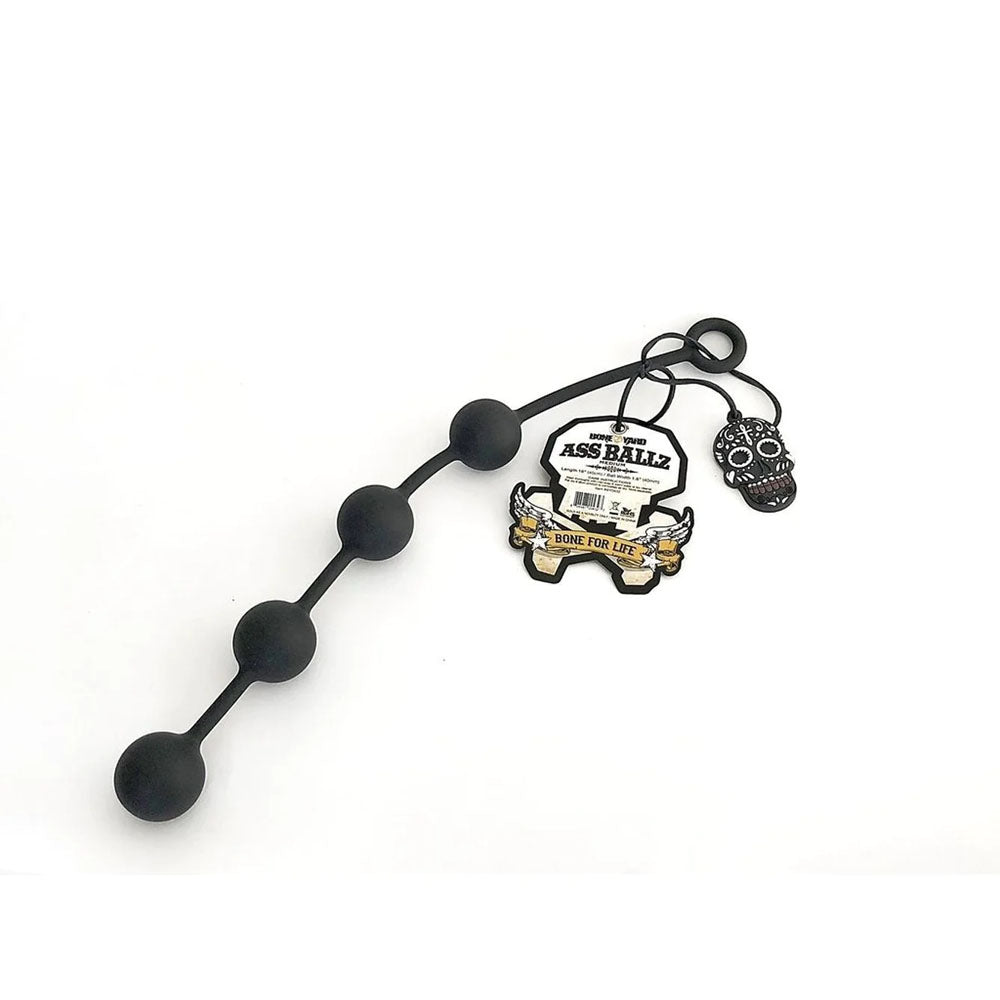 Boneyard Ass Ballz M Black 40 Cm Medium Anal Balls