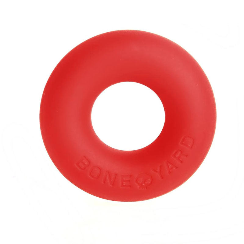 Boneyard Ultimate Silicone Cock Ring Red Red 50mm Cock Ring