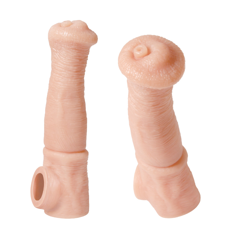 Kokos Cock Sleeve 012 Flesh Penis Extension Sleeve Large Size