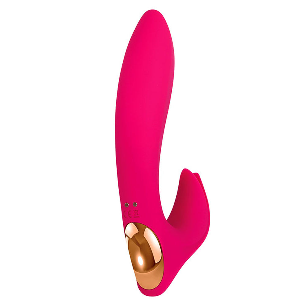 Adam & Eve Eves Bliss Vibrator Pink 17.8 Cm Usb Rechargeable Rabbit Vibrator
