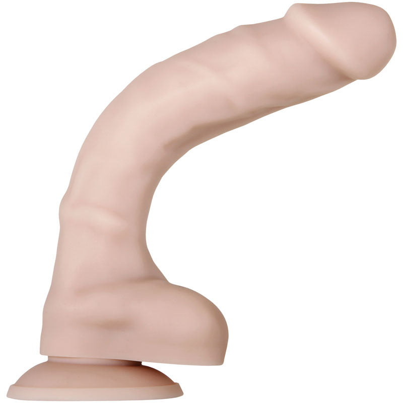 Evolved Real Supple Silicone Poseable 8.25'' Flesh 21 Cm Poseable Silicone Dong