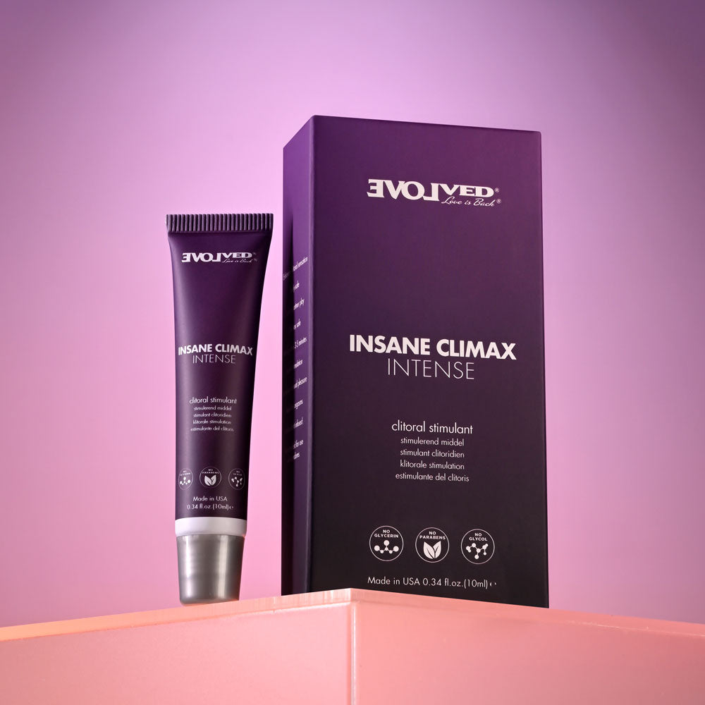Evolved Insane Climax Intense Clitoral Stimulation Gel 10 Ml Tube