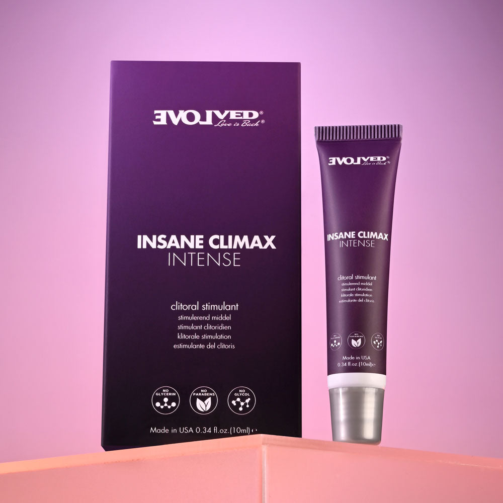 Evolved Insane Climax Intense Clitoral Stimulation Gel 10 Ml Tube