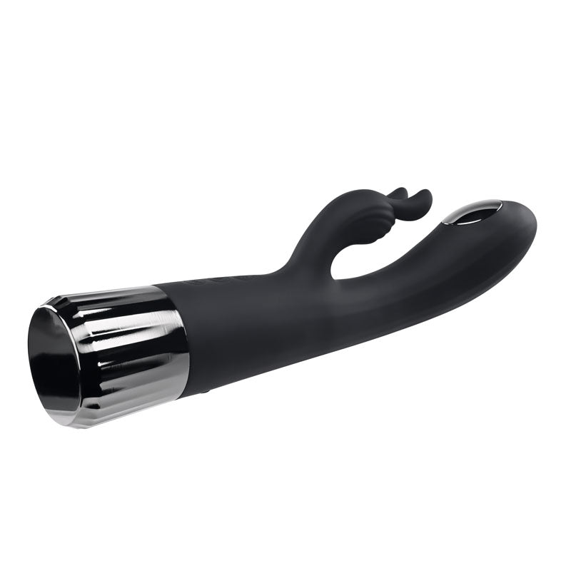Evolved Heat Up & Chill Black 24.1 Cm Usb Rechargeable Heating & Cooling Rabbit Vibrator