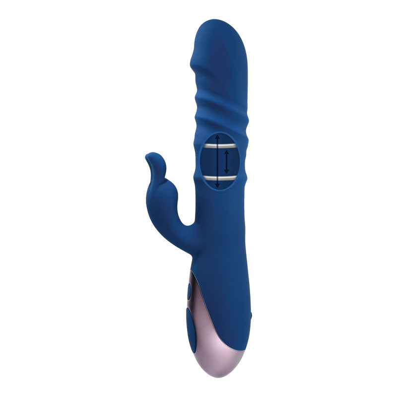 Evolved The Ringer Blue 23.8 Cm Usb Rechargeable Rabbit Vibrator