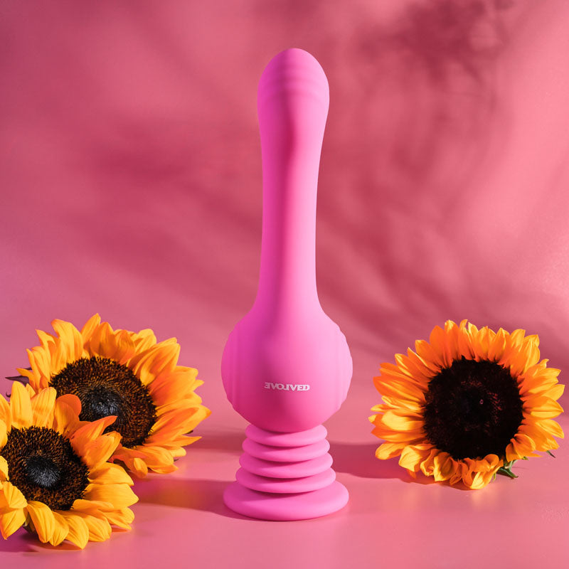 Evolved Gyro Vibe Pink 24.8 Cm Usb Rechargeable Super Vibrator