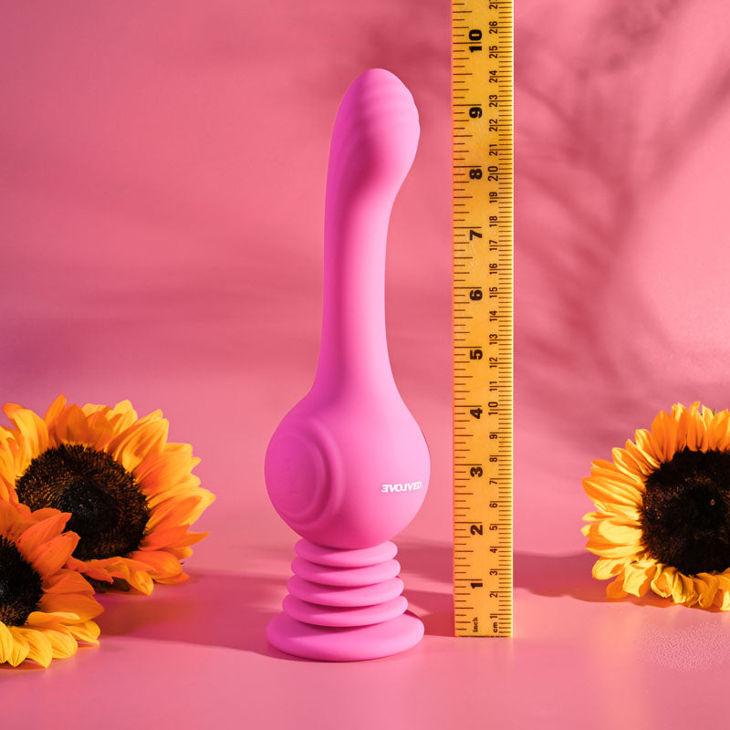 Evolved Gyro Vibe Pink 24.8 Cm Usb Rechargeable Super Vibrator