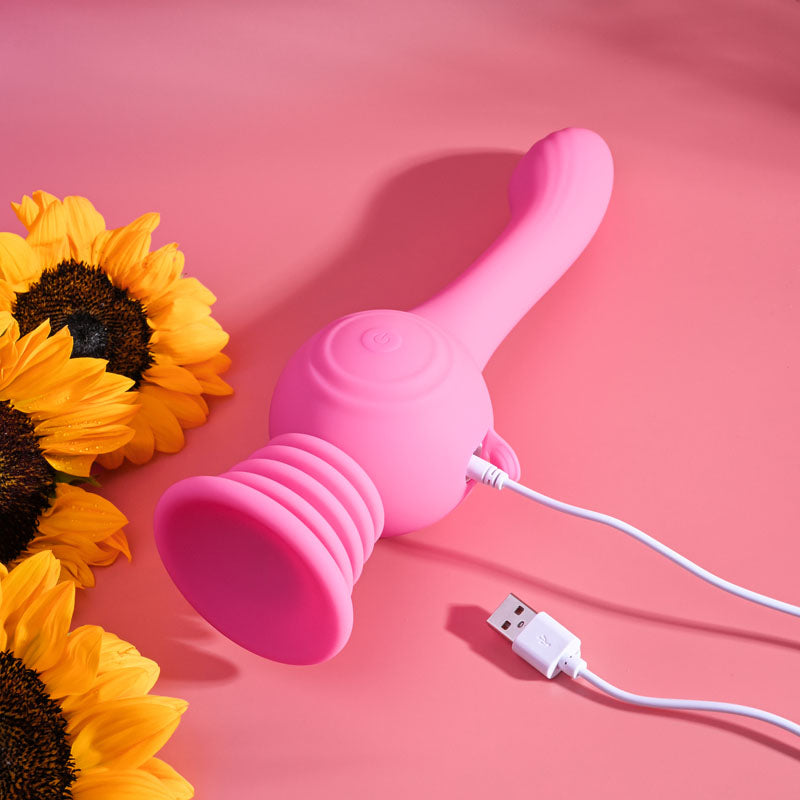 Evolved Gyro Vibe Pink 24.8 Cm Usb Rechargeable Super Vibrator