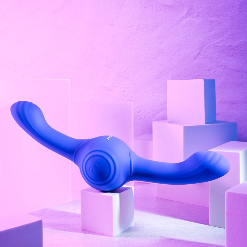 Evolved Our Gyro Vibe Purple 29.5 Cm Usb Rechargeable Super Double Vibrator