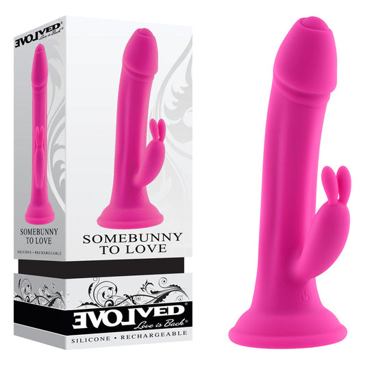 Evolved Somebunny To Love Pink 19.7 Cm Usb Rechargeable Rabbit Vibrator