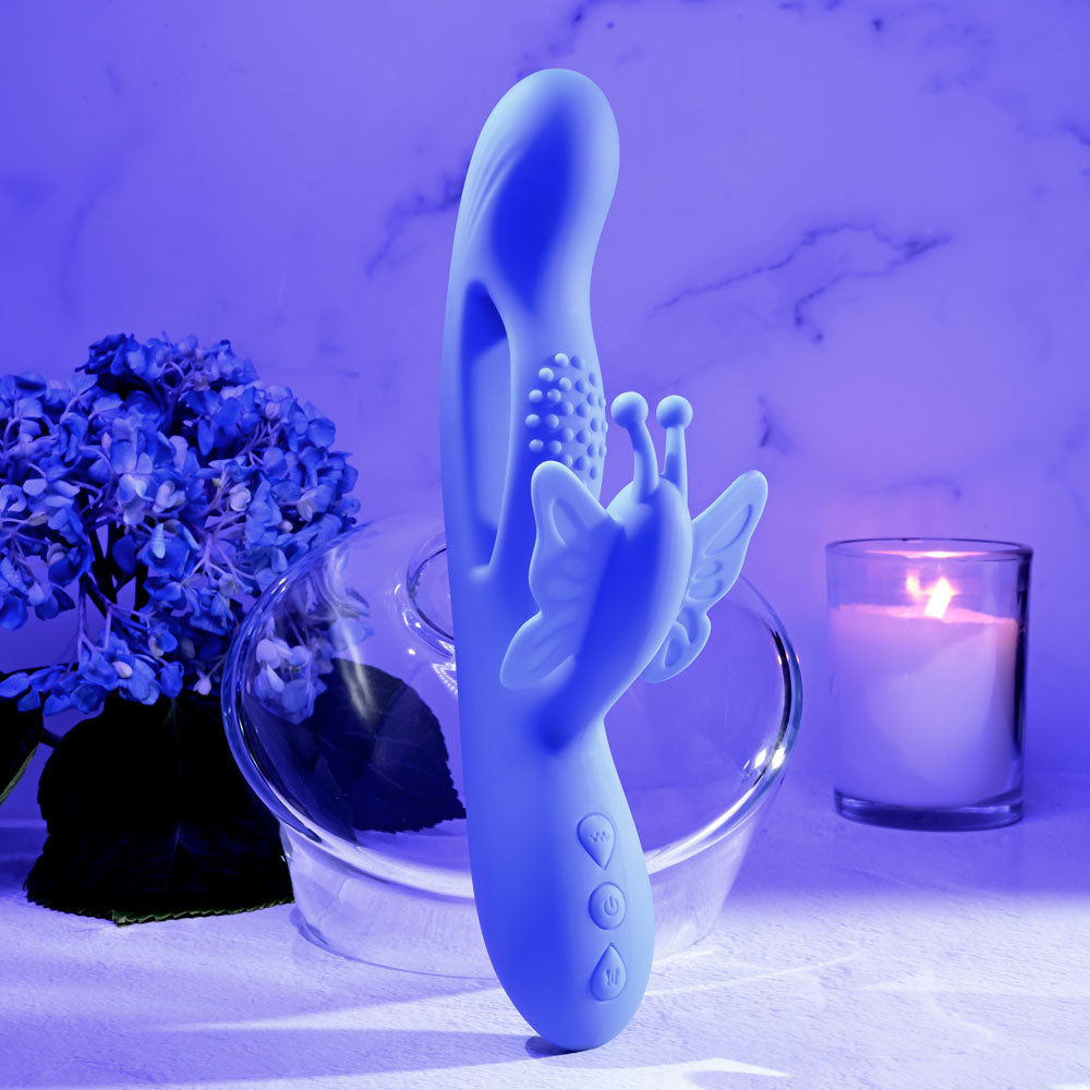 Evolved Butterfly Dreams Purple 23.8 Cm Usb Rechargeable Butterfly Vibrator