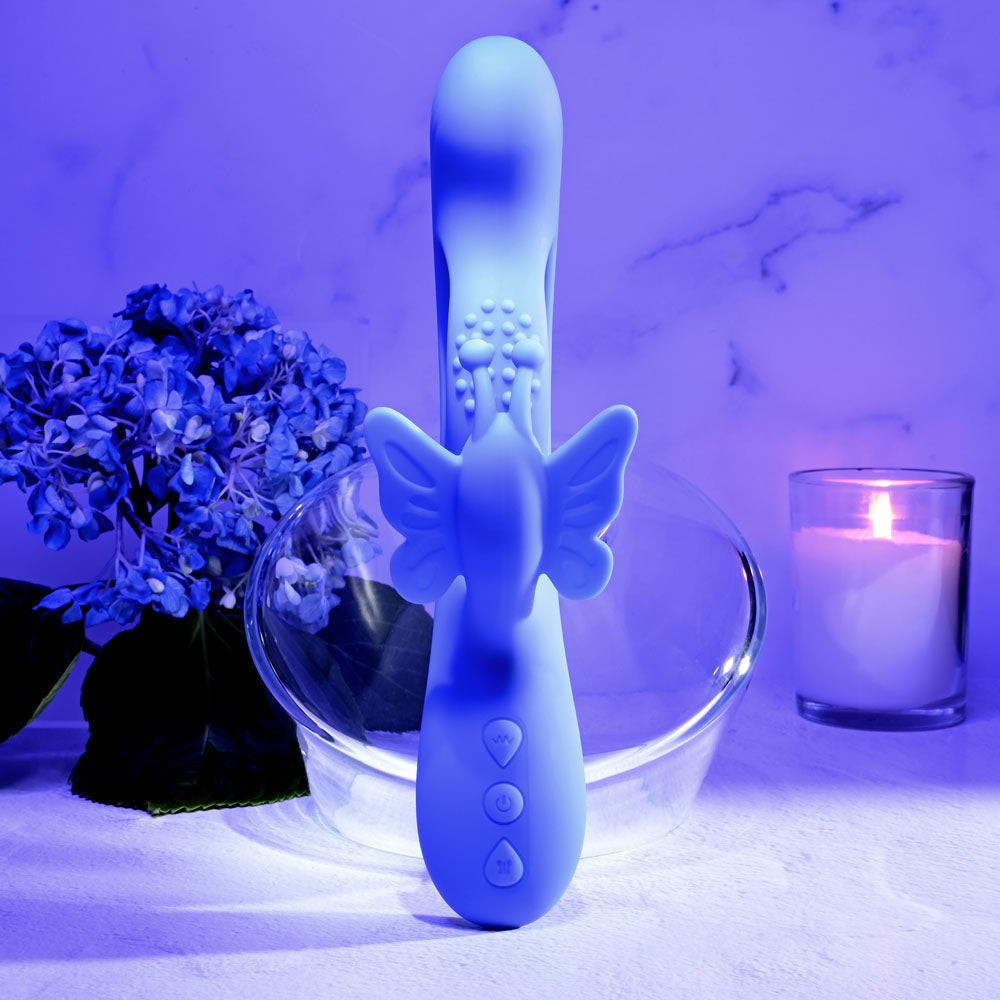 Evolved Butterfly Dreams Purple 23.8 Cm Usb Rechargeable Butterfly Vibrator