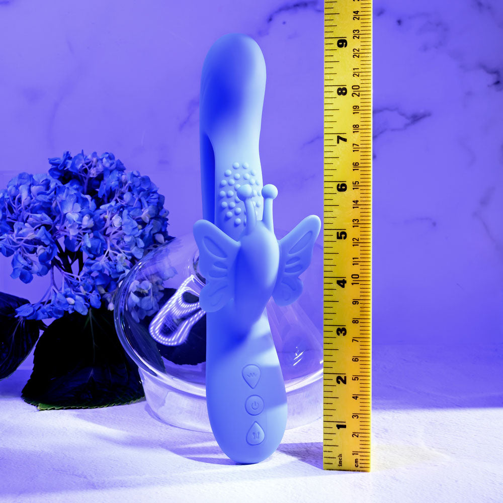 Evolved Butterfly Dreams Purple 23.8 Cm Usb Rechargeable Butterfly Vibrator