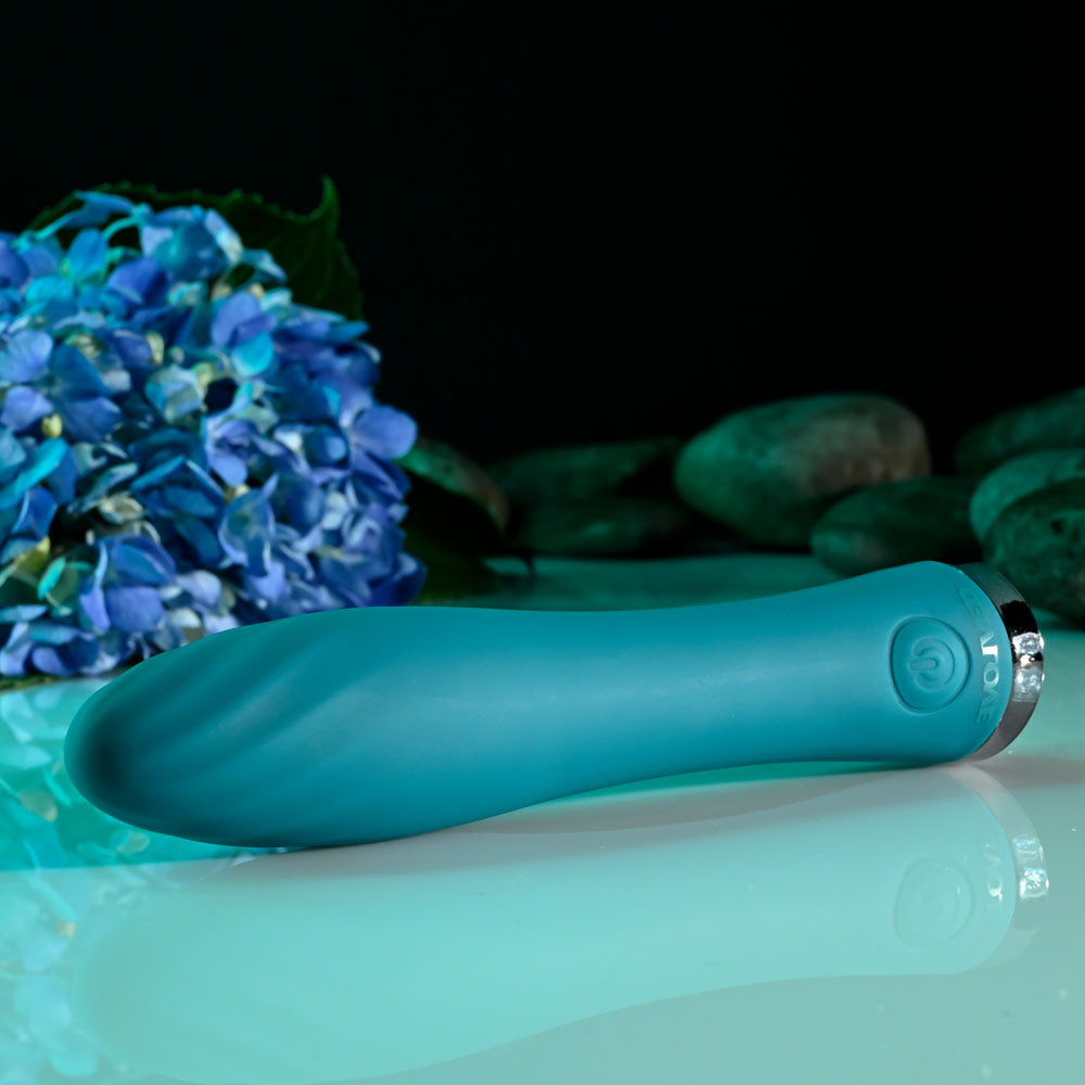 Evolved Ultra Wave Blue 13 Cm Usb Rechargeable Mini Vibrator