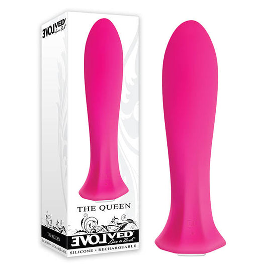 Evolved The Queen Pink 12.7 Cm (5'') Usb Rechargeable Bullet