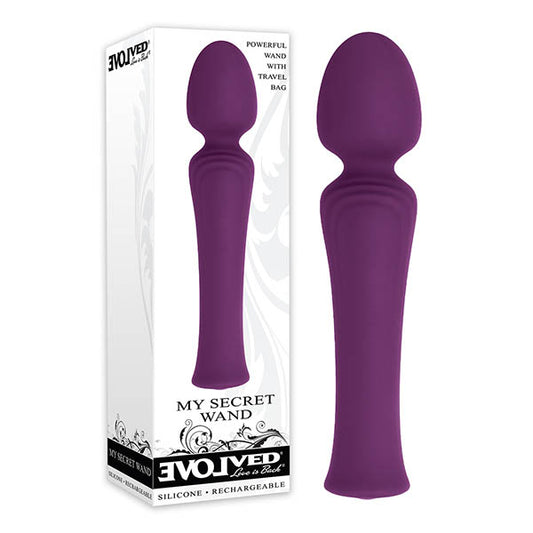 Evolved My Secret Wand Purple 17 Cm (6.7'') Usb Rechargeable Massage Wand