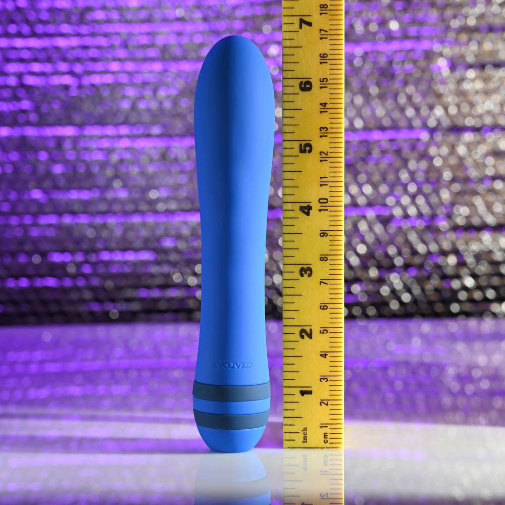 Evolved The Pleaser Blue 16.5 Cm Usb Rechargeable Vibrator