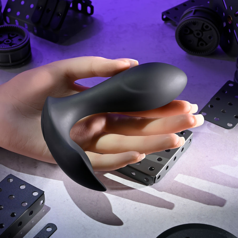 Evolved Take Me Out Black Usb Rechargeable Wearable Vibrator With Remote Control